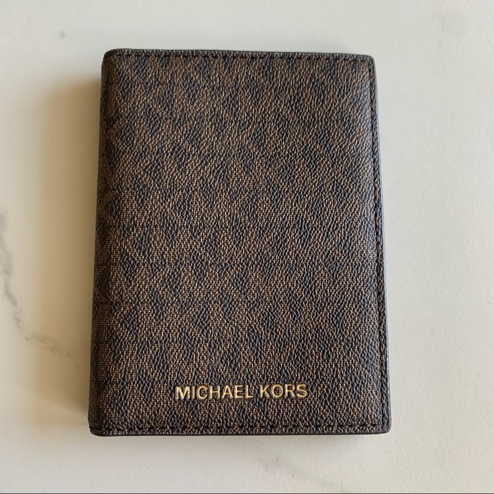 Michael Kors Bedford Travel Passport Wallet